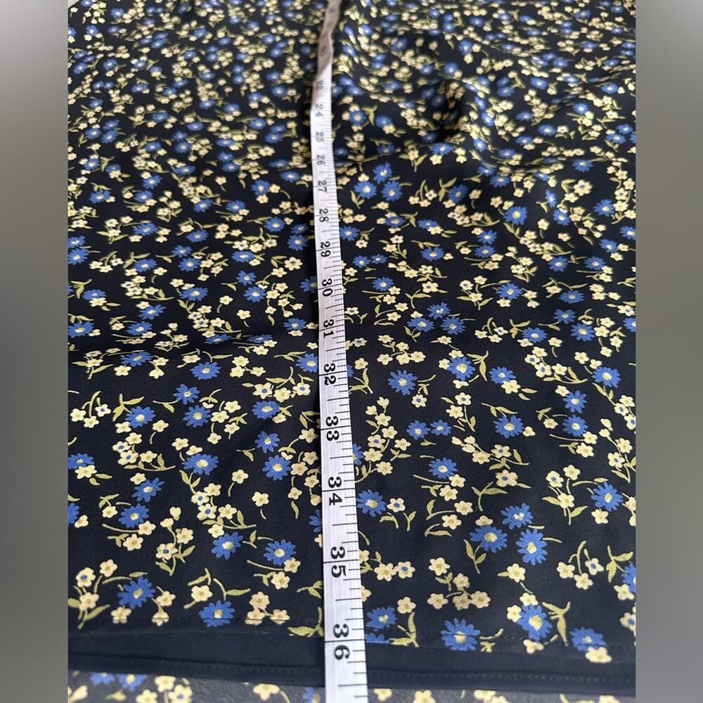 Express Blue Floral Dress 11/12 - Picture 4 of 4